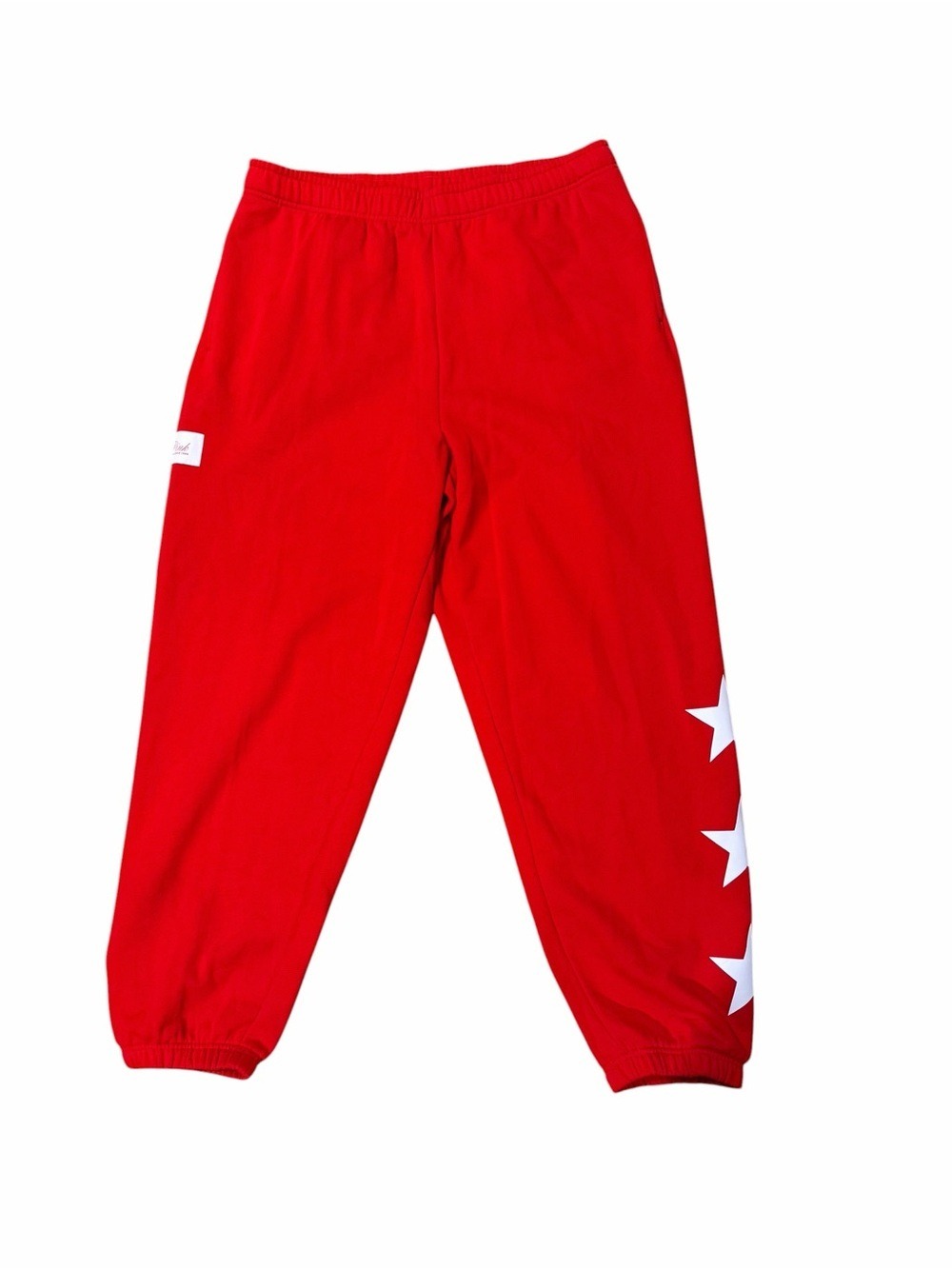 Victoria's Secret PINK Red White Star Campus Sweatpants XL